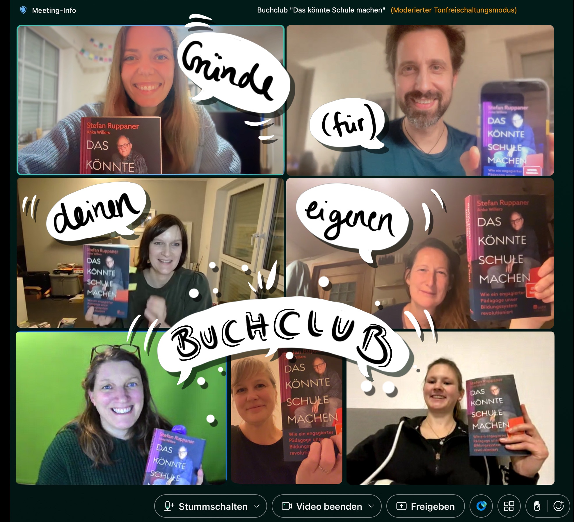 Online-Buchclub zum Buch "Das könnte Schule machen" von Stefan Ruppaner